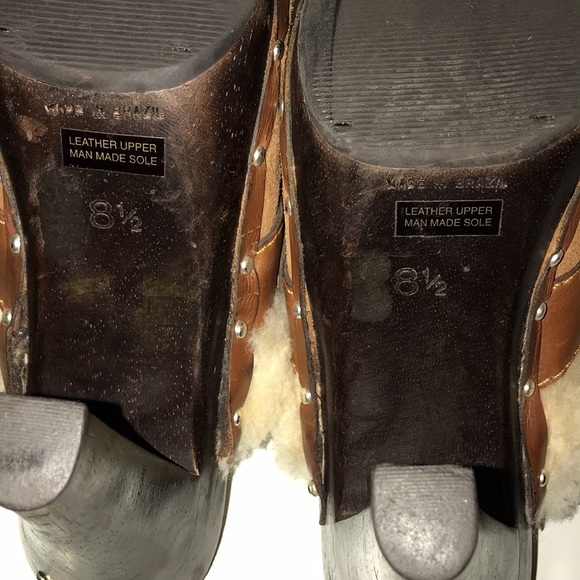 Michael Kors wood booties pre owned size 8 1/2 - Picture 13 of 13